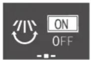 DAIKIN FTXJ35A2V1BS9 - To adjust horizontal airflow direction - 1