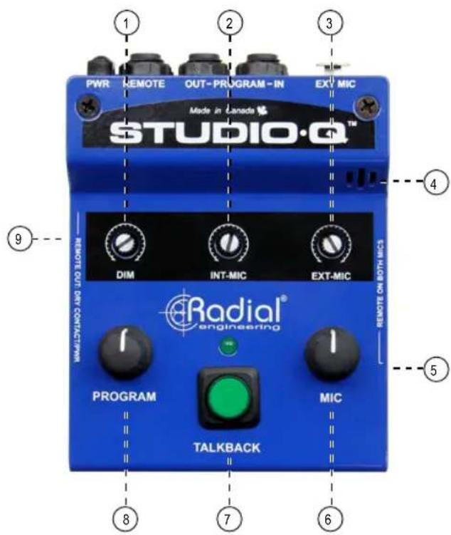 Radial Engineering Studio-Q - FEATURES - 1