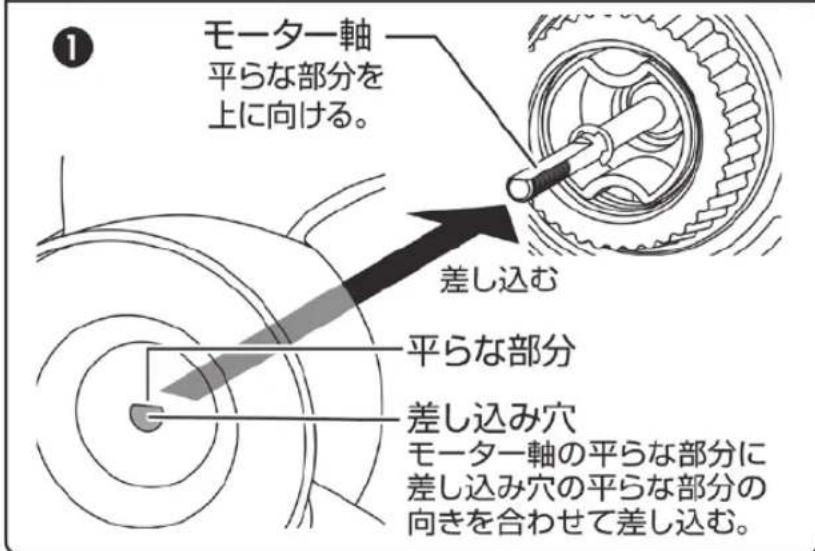 Yamazen YAS-BH151 - ■ 羽根の組み立て - 1