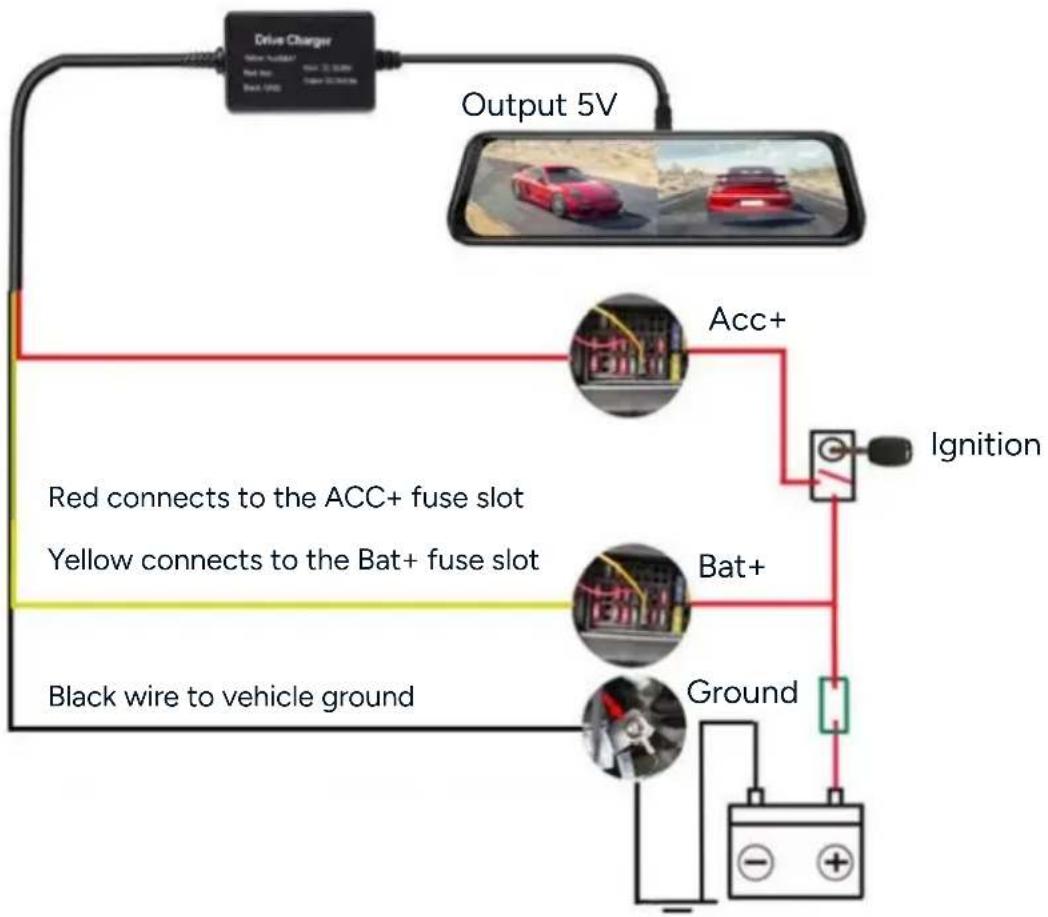 Kogan KAACCHWKITA - Hours Surveillance Wiring Diagram - 1