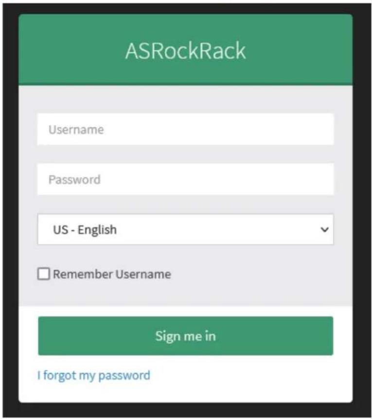 ASROCK Rack E3C252D4ID-2T - Username and Password - 1
