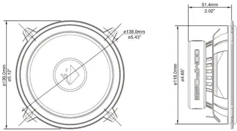 Helix Compose CB C100.2-S3 - Tweeter level adjustment - 10