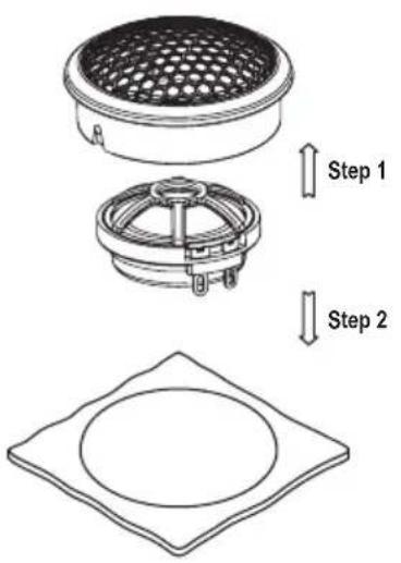 Helix Compose CB C100.2-S3 - Mounting tweeter CB T20FM-S - 1
