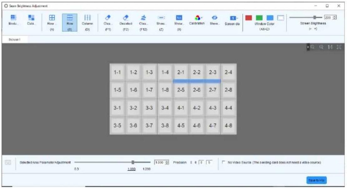 NEC LED-FA038i2 - Line calibration - 9