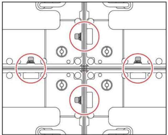 NEC LED-FA038i2 - Install the cabinets - 3