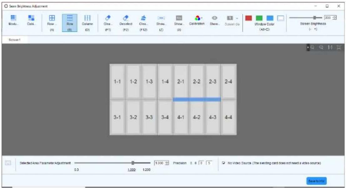 NEC LED-FA038i2 - Line calibration - 10