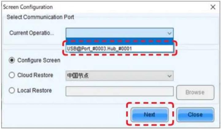 NEC LED-FA038i2 - Configuring the settings with two LED controllers connected to the PC using USB cables - 3