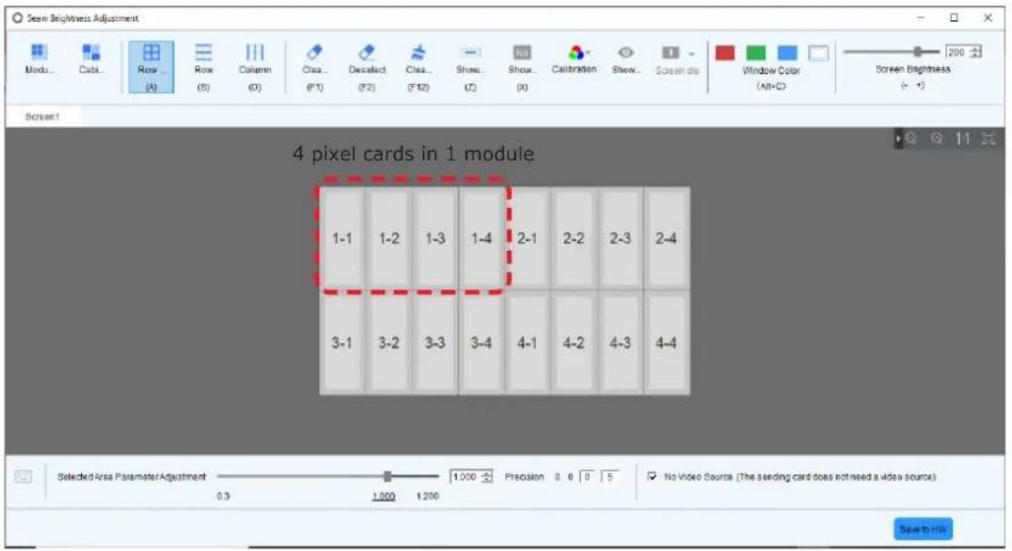 NEC LED-FA038i2 - Line calibration - 8