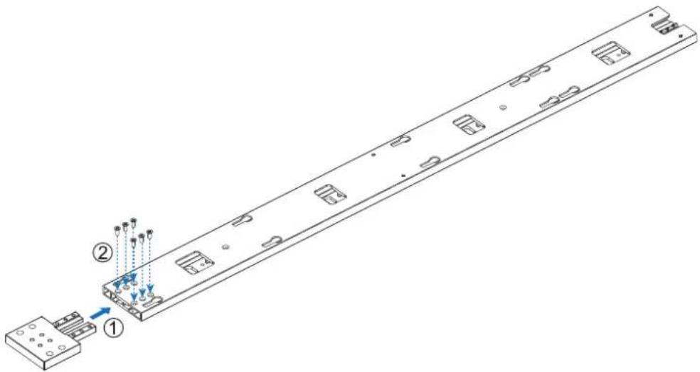 NEC LED-FA038i2 - Attaching mounting bar connector - 1
