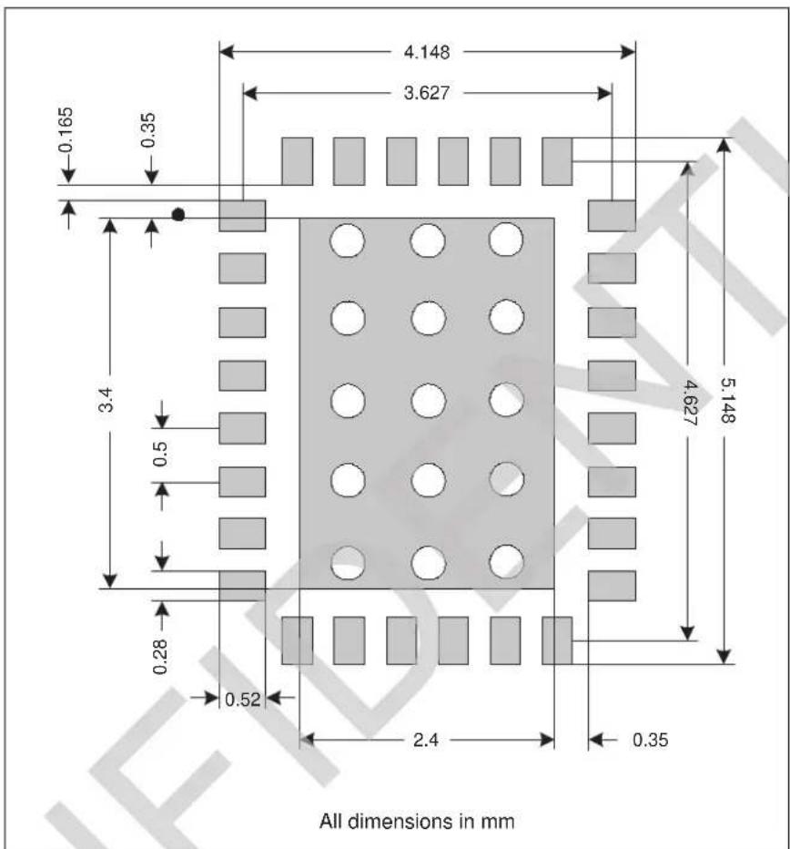 Microchip LE79272 - Le79271 SLIC Footprint - 1