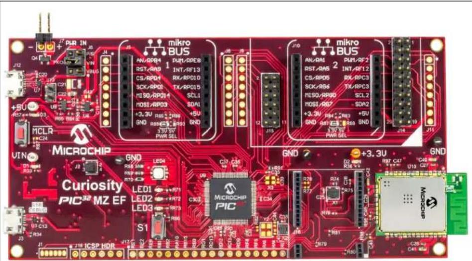 Microchip MCP33151-05 - PIC32MZ EF CURIOSITY DEVELOPMENT BOARD (DM320104) OVERVIEW - 1