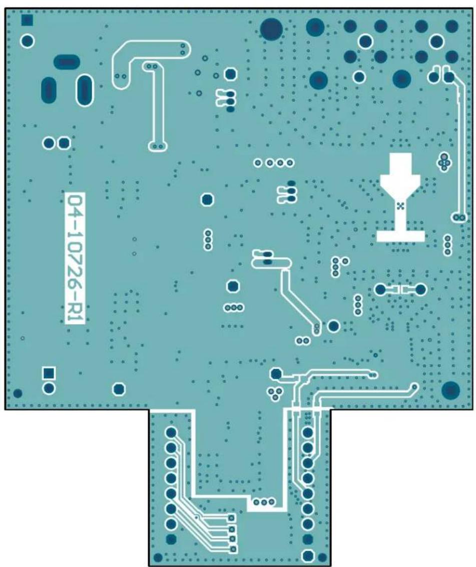 Microchip MCP33151-05 - A.6 BOARD - TOP COPPER LAYER - 2