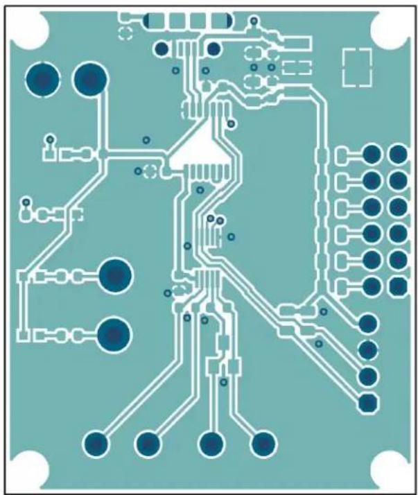 Microchip MCP9933 - BOARD - TOP COPPER - 1