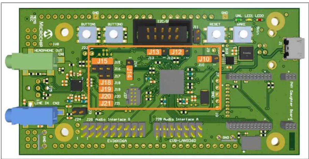 Microchip MCP6562A - TALKER/LISTENER WITH EXTERNAL PCM SOURCE AND ON-BOARD CODEC AS SINK - 1
