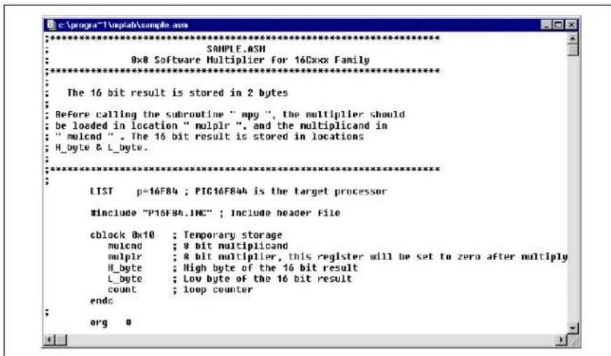 Microchip PIC16CR57B - Open Source File - 1