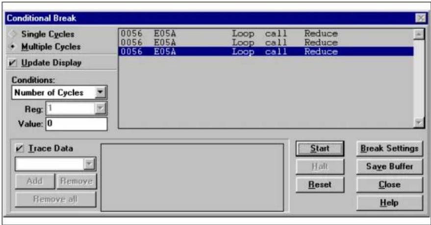 Microchip PIC16CR54A - Conditional Break - 1