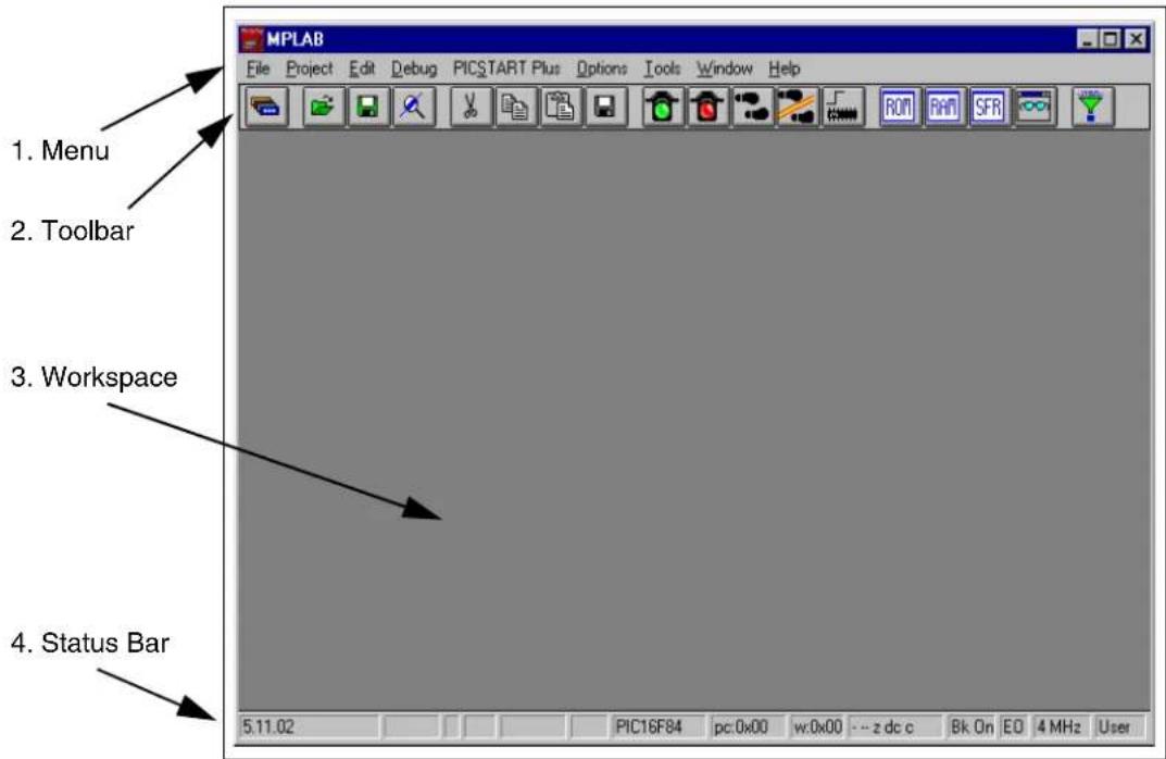 Microchip PIC16C781 - Setting up the Development Mode - 1