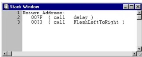Microchip PIC16C781 - Stack - 1