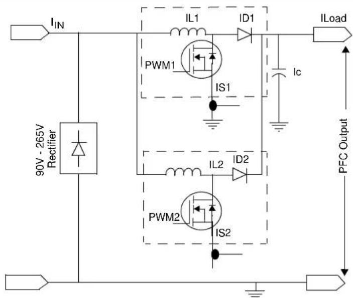 Microchip PIC32MK0128MCA028 - INTERLEAVED POWER FACTOR CORRECTION (IPFC) - 1