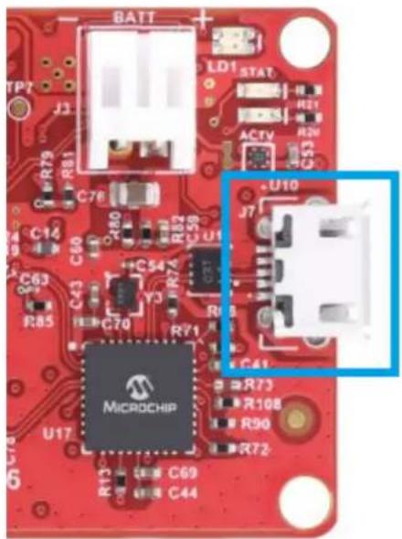Microchip WBZ450PE - Getting Started with MCHPRT3 PIC32CX-BZ2 GUI - 1