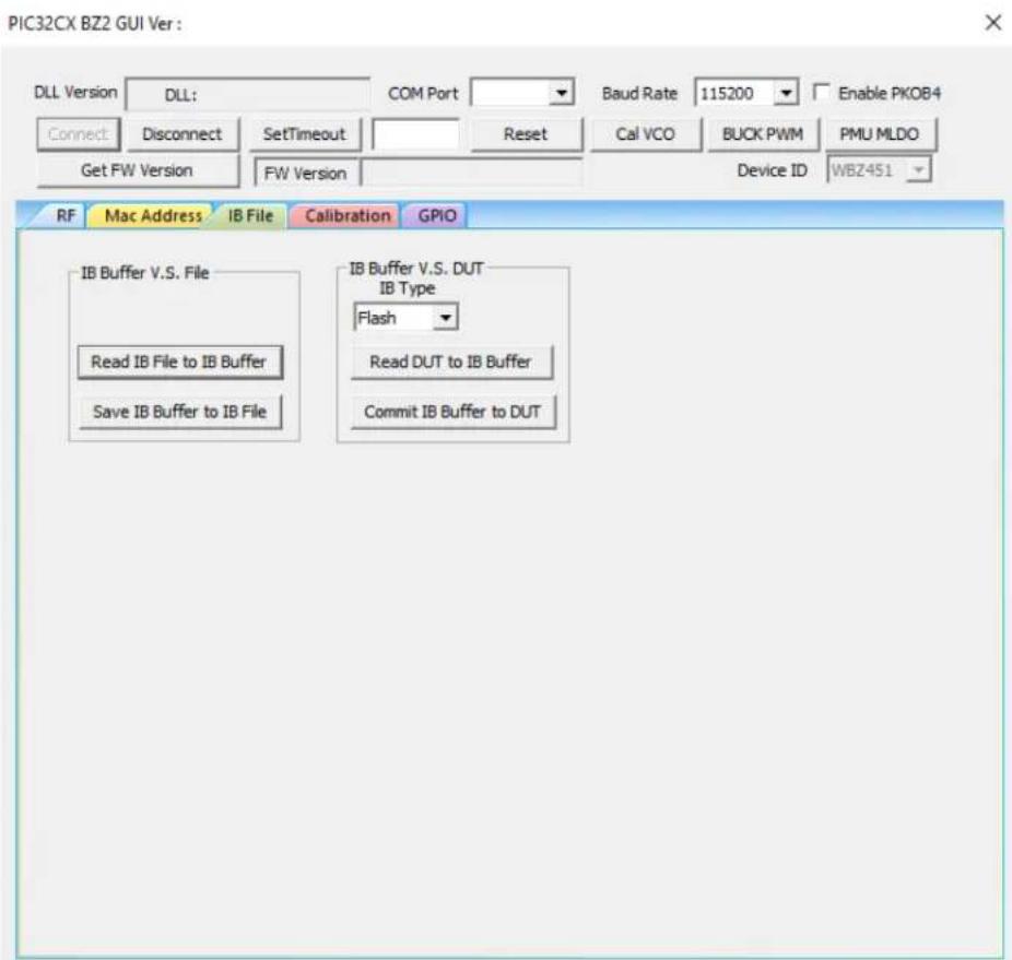 Microchip WBZ450PE - Operation on IB (Information Block) File - 1