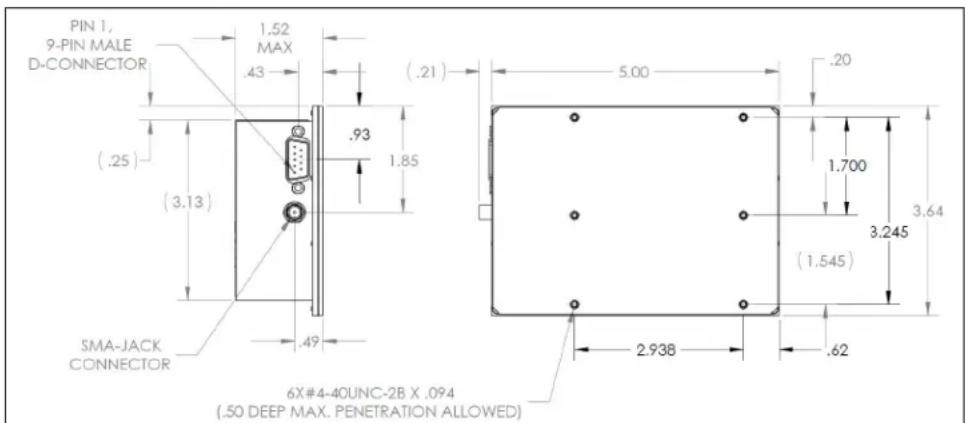 Microchip XPRO-Base-Perf-AT - XPRO MECHANICAL DRAWINGS - 1