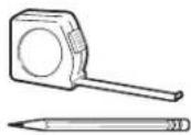 Café UVW8364SPSS - TOOLS AND MATERIALS REQUIRED (NOT SUPPLIED) - 1