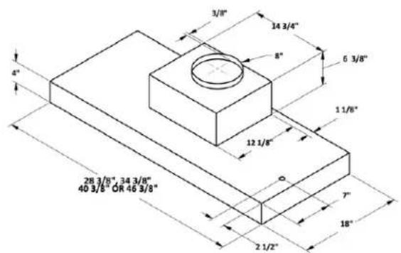 Trade-Wind VSL4601222RC - IMPORTANT: CUT-OUT INFORMATION - 3