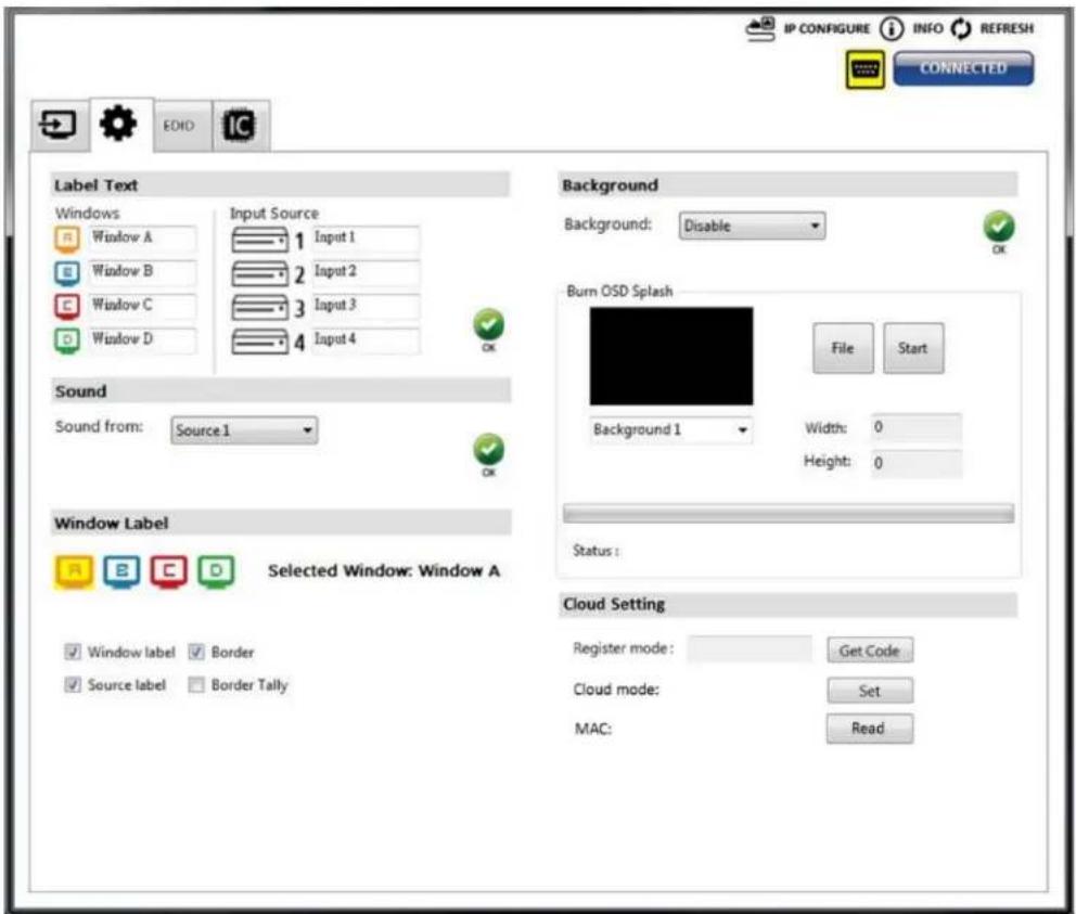 Avenview HDM2-SPLITPRO-T4K-V3 - Advanced Setting - 1