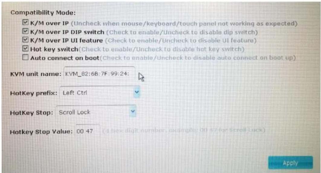 MuxLab 500770 - Selecting the OSD HotKey Sequence - 1