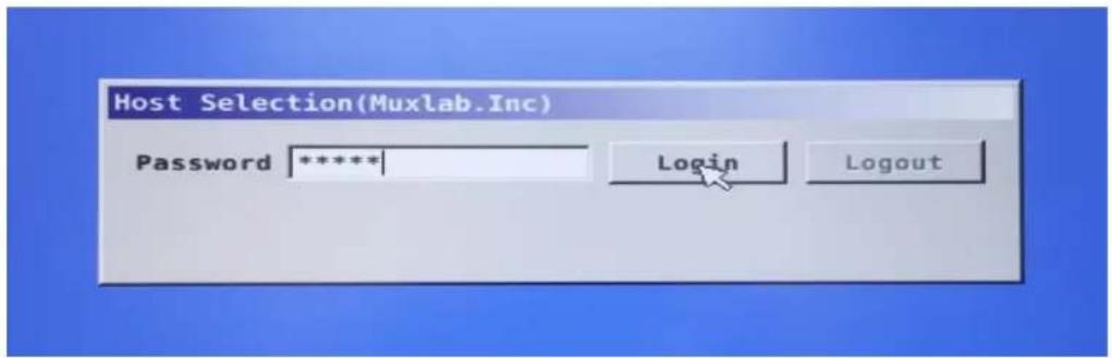 MuxLab 500770 - Login to the KVM Device - 1
