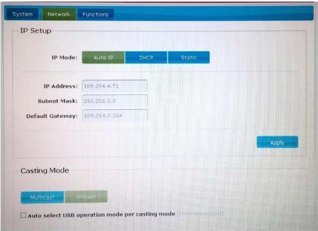MuxLab 500770 - Network Settings - 1