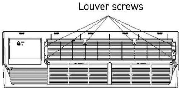 Louver screws
