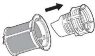 SAMSUNG DW5343TGBSL - CLEANING THE FILTERS - 3