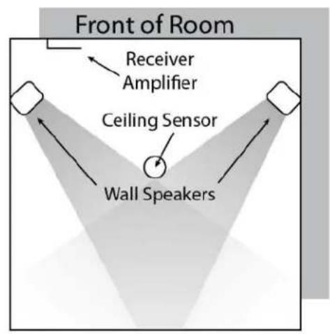 TeachLogic Maxim IRM-6655 - Speaker Location - 2