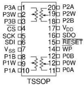 Microchip MCP48FVB04 - Evaluating the MCP4361 Device (A Digital Potentiometer) - 1