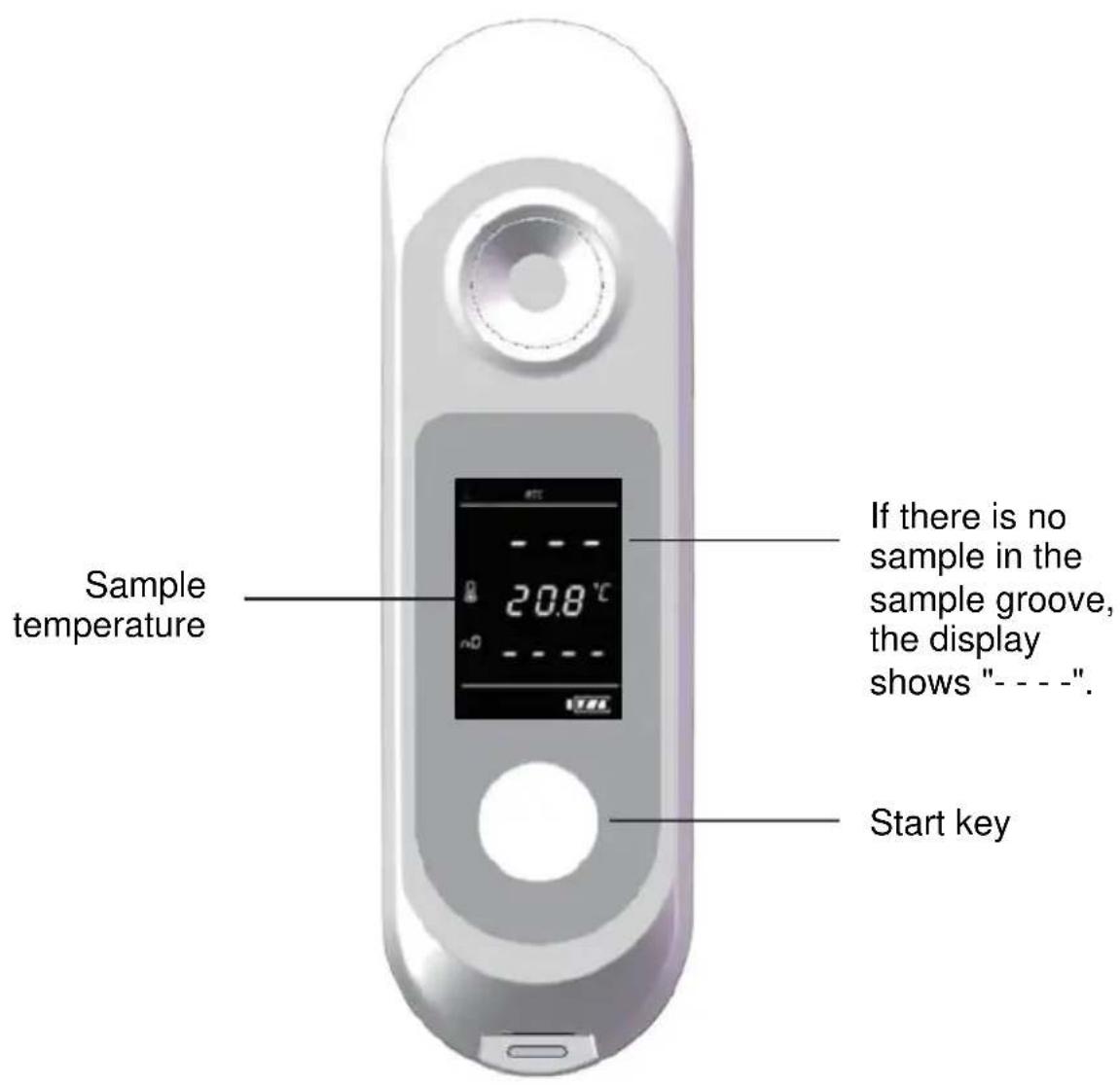 PCE Instruments DRG 4 - Power on - 1