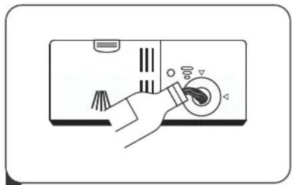 MIDEA JHDW143BK - Filling The Rinse Aid Reservoir - 2