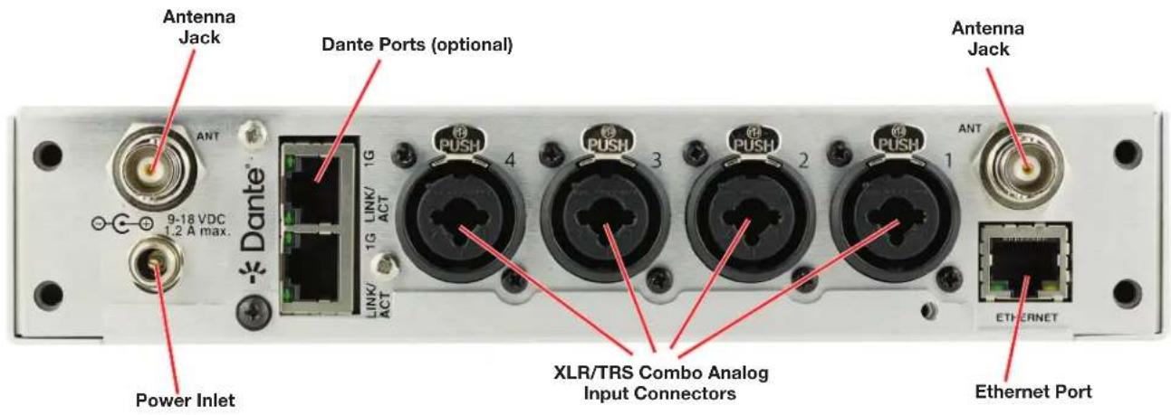 Lectrosonics M2T-X - Panels and Features - 2
