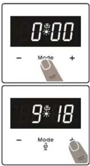Euromaid EMFS60DOINDSS - Time adjustment - 1