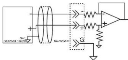 Bogen CAM8Pro - Balanced Source to Balanced Input - Method 2 - 1