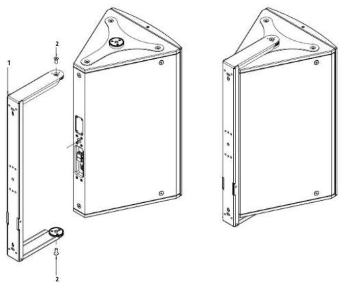 HK AUDIO Vortis 2 VR2-11210 - Attaching U-brackets to VORTIS (2) Enclosures - 1