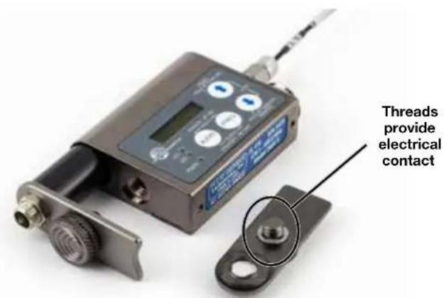 Lectrosonics SMDWB-E07 - Silver Paste on SM Series Transmitter Thumbscrews - 1