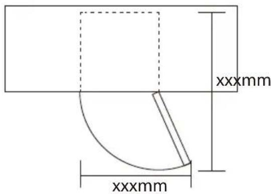 Imprasio IMFF253 - Space Requirement - 1