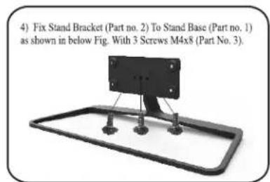 PHILIPS 20PFL3931 - Stand Assembly - 20", 22", 24", 32" & 39" - 2