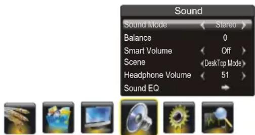 PHILIPS 32PFL5355 - Adjusting the Sound - 1
