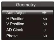 PHILIPS 32PFL5355 - Geometry Settings - 1