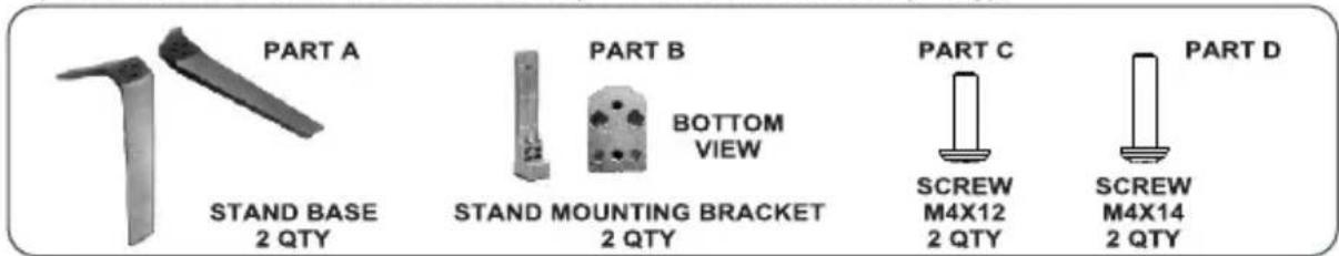 PHILIPS 32PFL4532 - Stand Assembly Instruction:49PFL4552/V7 - 1