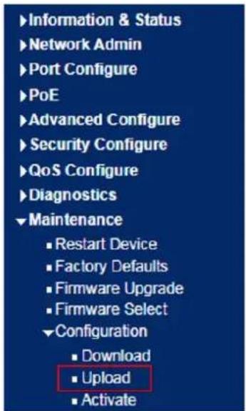 AIRLIVE IGM-642BT-1.25G - Download Configuration - 2