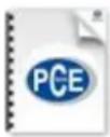 PCE Instruments PQC 21 - 1-7 Optional Accessories - 10